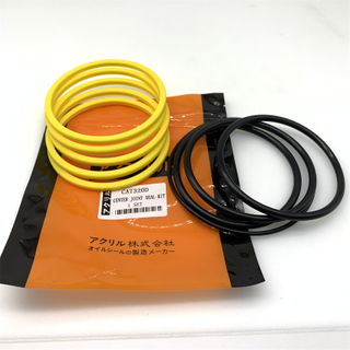 NBR SFKM ทนทาน Roi Oil Seal สำหรับ Excavator Center Joint Seal Kit CAT320